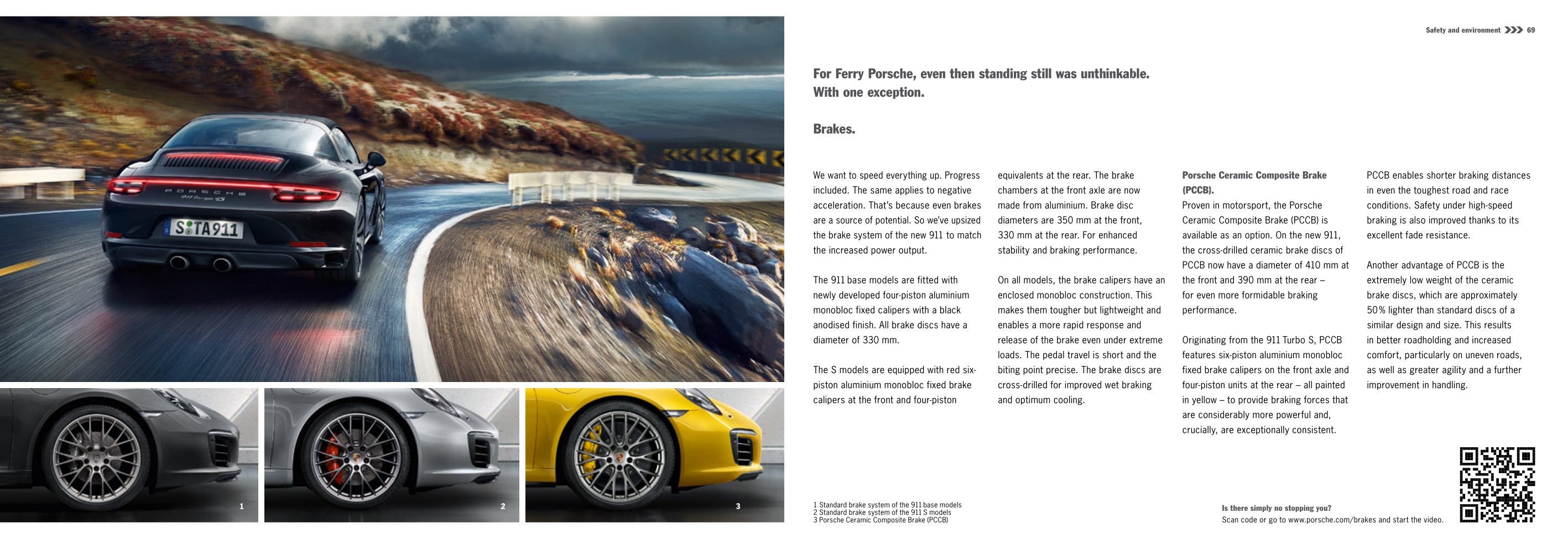 2017 Porsche 911 Brochure Page 59